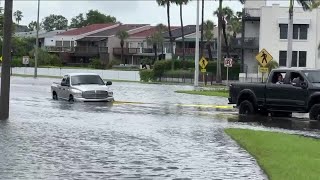 Bayshore flooding in Tampa after Debby [upl. by Aleen]