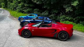 22 Juin 2024  Sortie Alpine  Lotus Elise a110 alpine lotus lotuselise a110gt [upl. by Viola]