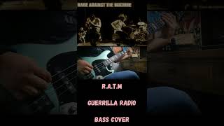 Rage Against The Machine  Guerrilla RadioBass Cover shorts metalbass music rockbass [upl. by Sheepshanks]