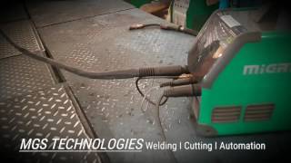 MGS TECHNOLOGIES MIGATRONIC PI250 DCHP TIG WELDING [upl. by Htaeh]