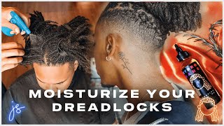 How To Moisturize your Dreadlocks High Top Dreadlocks  GIVEAWAY [upl. by Adoc]