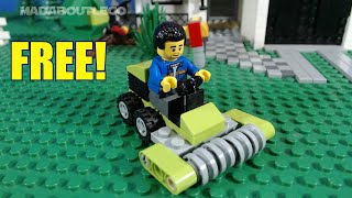 LEGO City Free Lawnmower Magazine [upl. by Ignatz]