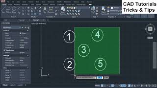 Objects Selection Methods Autocad Window selection Cross selection Fence Polygon selectionLasso [upl. by Twila462]