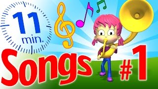 TuTiTu Songs  Songs for Children Collection with Lyrics  Vol 1 [upl. by Cappello880]