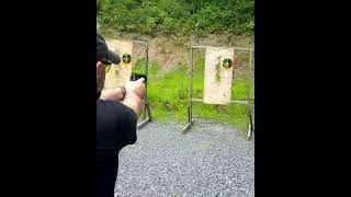 HK45C LEM  5 shots as part of the FBI qualification test [upl. by Chance]