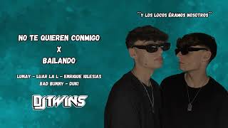 No Te Quieren Conmigo x Bailando by DJ Twins Reggaeton mix Febrero 2024 Bad Bunny Lunay Duki [upl. by Lil]