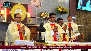 Annual Feast 2024  10112024  Holy Cross Church Taccode [upl. by Osnofla]