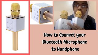 How to Connect Your Bluetooth Microphone [upl. by Engedi]