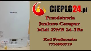 Junkers Cerapur Midi ZWB 241Re Kod 7736900719  Cieplo24pl [upl. by Elo]