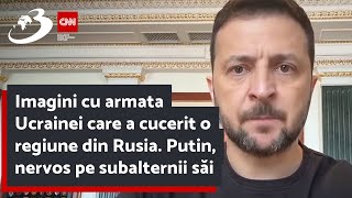 Imagini cu armata Ucrainei care a cucerit o regiune din Rusia Putin nervos pe subalternii săi [upl. by Anairdna]