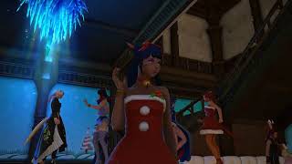 FFXIV Clubbing Cosmos Starlight Nightlife w AemiliaSatella  Tuscan [upl. by Neyrb645]