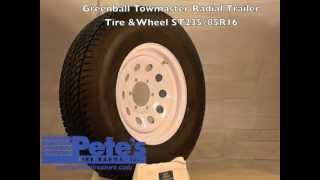 Greenabll Towmaster Radial Trailer Tire amp Wheel ST23585R16 [upl. by Ymiaj631]