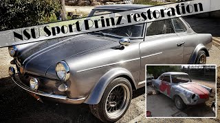 1965 NSU Sport Prinz  Restoration project [upl. by Annayoj833]