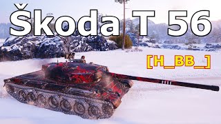 World of Tanks Škoda T 56  10 Kills 87K Damage [upl. by Audley]