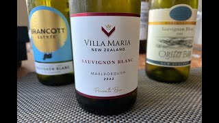 Marlborough wine region at 50 tasting three of the best known Sauvignon Blancs [upl. by Alhahs]