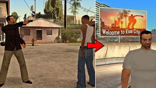 Toni Cipriani Before GTA Liberty City Stories  Toni Killed CJ [upl. by Lambart]