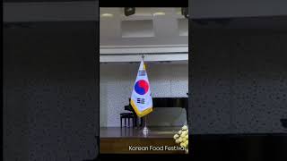 Korean food festival 🎎 🥮 koreanfood festival azerbaijan [upl. by Aissyla644]