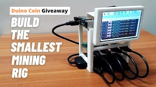 Build a standalone Duino coin mining rig Duino Coin Giveaway [upl. by Erny605]