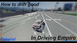 How to drift good in Driving Empire  Toturial [upl. by Mitinger]