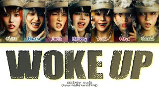 XG WOKE UP Lyrics Color Coded Lyrics [upl. by Idnew]