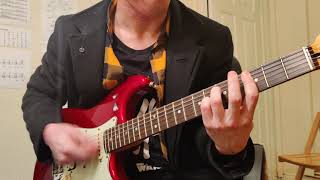 Spellbound Guitar Only Cover  Siouxsie And The Banshees [upl. by Vorfeld116]