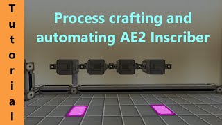 Syns Shorts  Process crafting and automating the AE2 Inscriber  AE2 1122 [upl. by Suired]