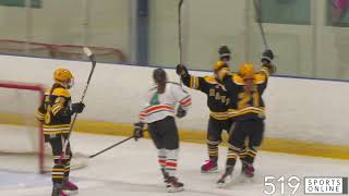 Under 22 Womens Hockey  Bluewater Hawks vs Waterloo Ravens [upl. by Nibbs]