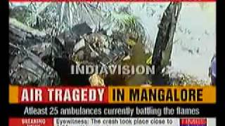 Mangalore Plane Crash AIR INDIA flight CRASHED killing nearly 160 [upl. by Giamo]