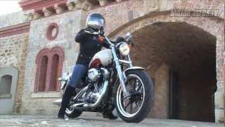 Harley Davidson Superlow XL883L  essai [upl. by Luisa]