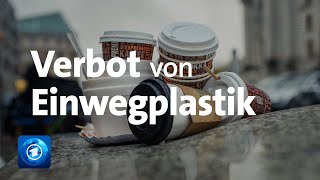 Deutschland setzt EUVerbot von Plastikartikeln um [upl. by Thecla]