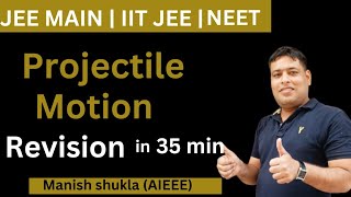 master projectile motion  jee NEET revision [upl. by Adlei439]