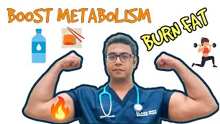 Doctor Explains Tricks to BOOST YOUR METABOLISM lose fat and gain muscle Fast [upl. by Skippie]