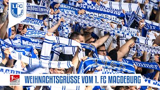 Weihnachtsgrüße vom 1 FC Magdeburg [upl. by Oona819]