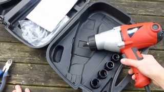 Clarke Electric Impact Wrench 12quot Unboxing Review [upl. by Anigue]