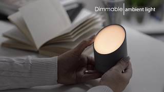 Gingko Edge Light Alarm Clock [upl. by Yttap583]