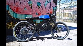 Tempus CRT1 Electric Bike with cafe racer style [upl. by Llecrep]