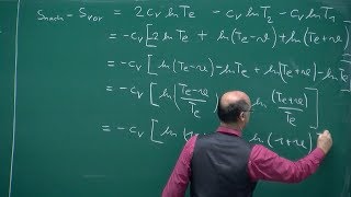 Thermodynamik Grundlagen I  Zweiter Hauptsatz der Thermodynamik  VL 7  Prof Motschmann [upl. by Melinda]