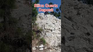 Silica Quartz Deposit Visit  MiningInsights [upl. by Nakah]