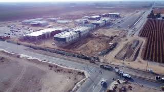 Progress on the New Dinuba High School and the roundabout [upl. by Rimaa]