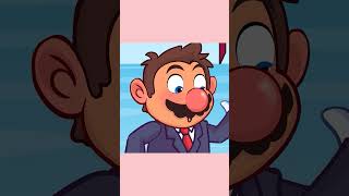 Marios Eyes  Love Story  The Super Mario Bros Movie mario animation shorts [upl. by Katti]