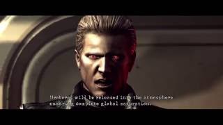 RESIDENT EVIL 5  Wesker Boss Fight A Quick Time Event Battle  Chris amp Sheva vs Wesker [upl. by Noroj]