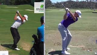 Alex Noren  Slow Motion Swing Analysis and PreShot Routine [upl. by Wivinah857]