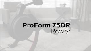 Introducing the ProForm 750R Rower [upl. by Elenahc699]