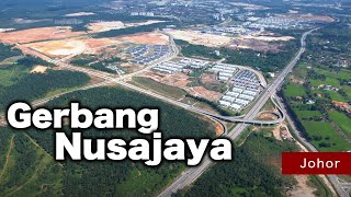 Gerbang Nusajaya Iskandar Malaysia  Development Progress Feb 2024 [upl. by Smail]