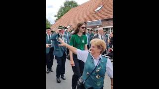 Schützenfest Etzel Friedeburg 2024  Aufmarsch der auswärtigen Vereine [upl. by Ellevart]