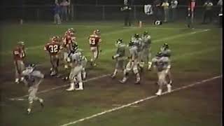 Mullens Rebels vs Oceana Indians Football 1987 [upl. by Farra]