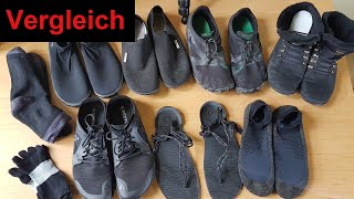 Barfußschuhe Test Vergleich Erfahrungsbericht  1 Jahr Barfußschuhe [upl. by Gardal]