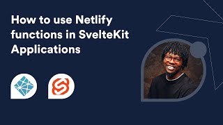 How to use Netlify Functions in SvelteKit Applications [upl. by Wiener862]