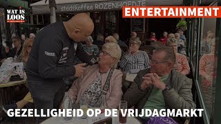 GEZELLIGHEID OP DE VRIJDAGMARKT [upl. by Rese]