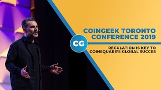 Coinsquare CEO Cole Diamond talks future of exchanges at CoinGeek Toronto 2019 [upl. by Aianat432]